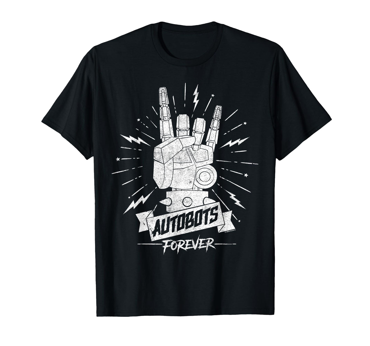 Transformers Autobots Forever Rock On Retro Rock Poster T-Shirt