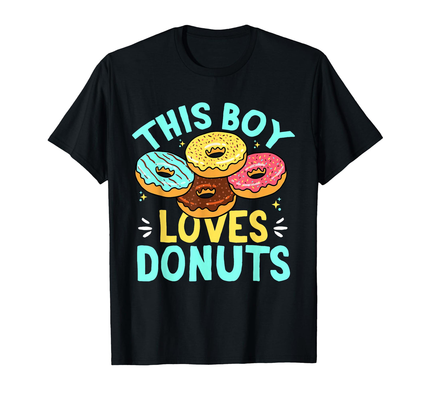 Donut Sweet Food - This Boy Loves Donuts T-Shirt