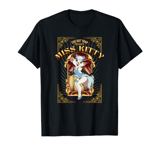 Disney The Great Mouse Detective Miss Kitty Classic Poster T-Shirt