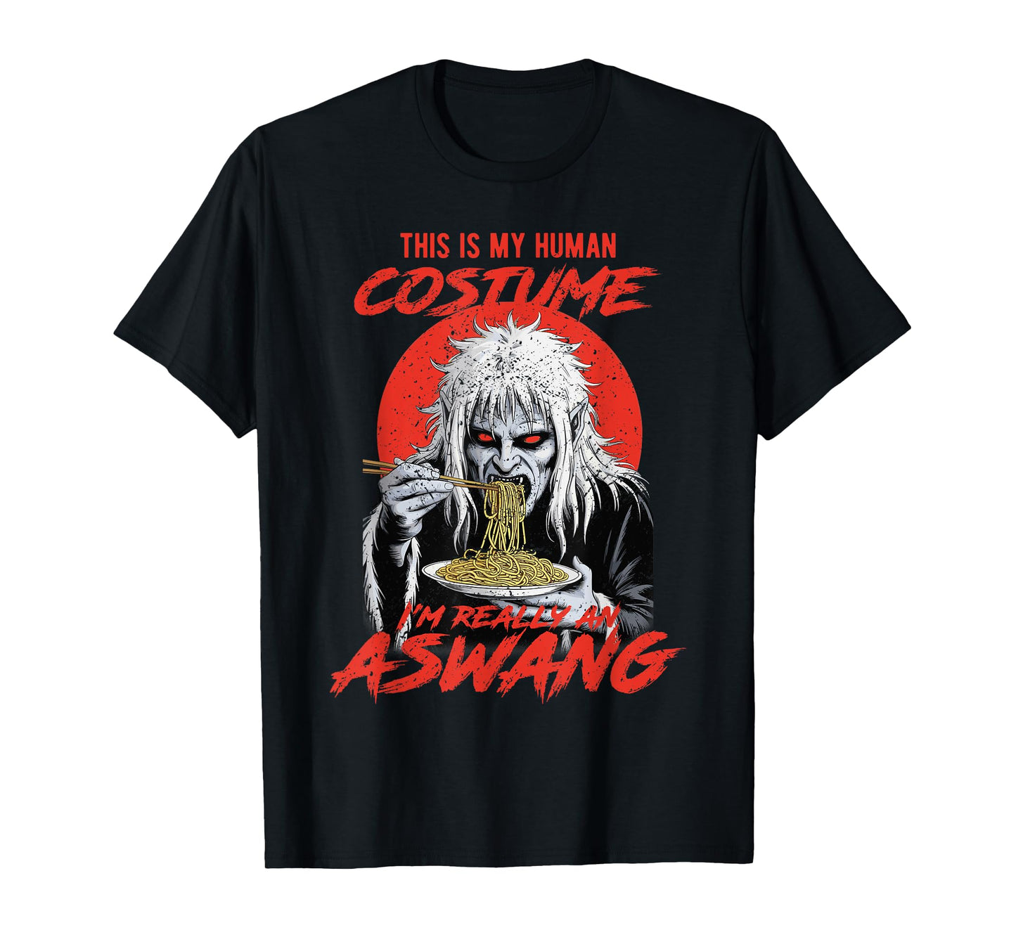 Aswang Filipino Monster Costume Horror Look Halloween T-Shirt