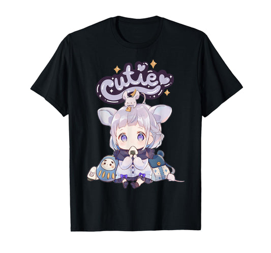 Anime Cutie Onigiri Girl Cute Kawaii UwU T-Shirt