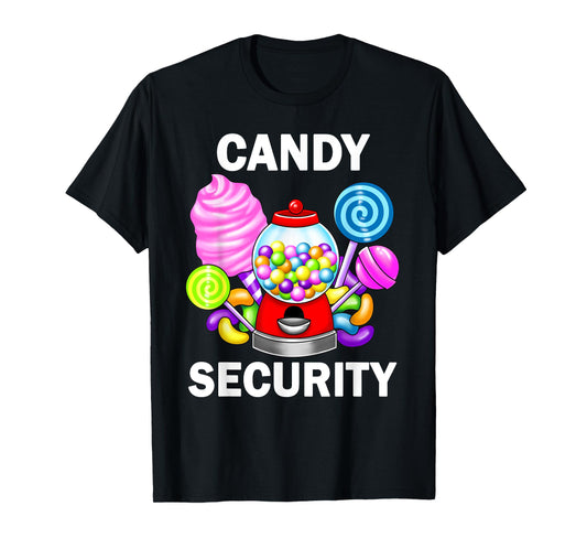 Candy Security Gumball Machine Lollipop Sweets Lover T-Shirt