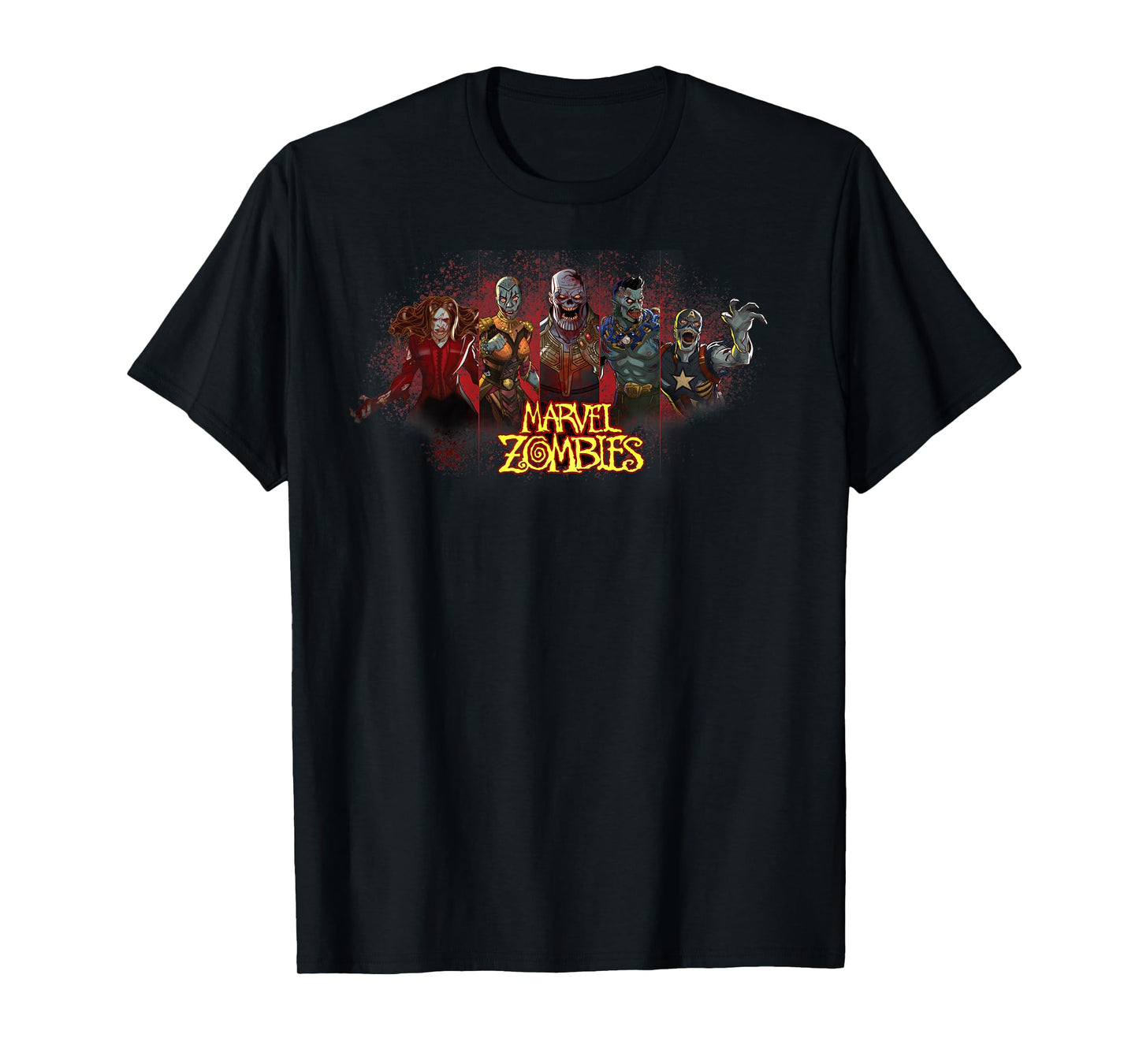 Marvel Animation Marvel Zombies Undead Heroes and Villains T-Shirt