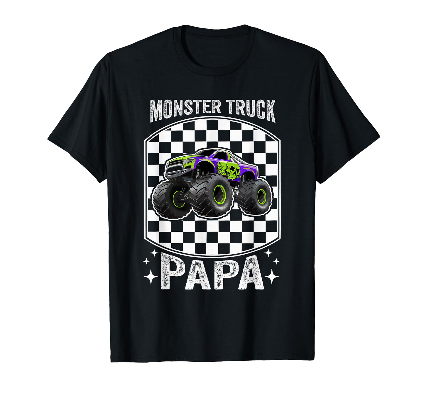Monster Truck Dad Birthday Monster Truck T-Shirt