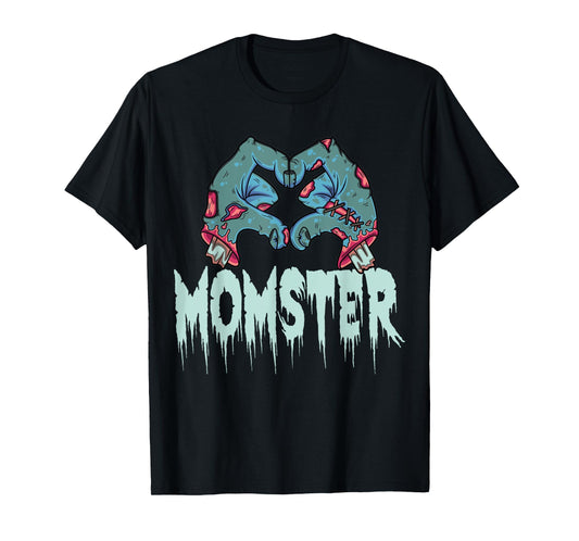 Momster Halloween For Women Momster Family Matching Costume T-Shirt