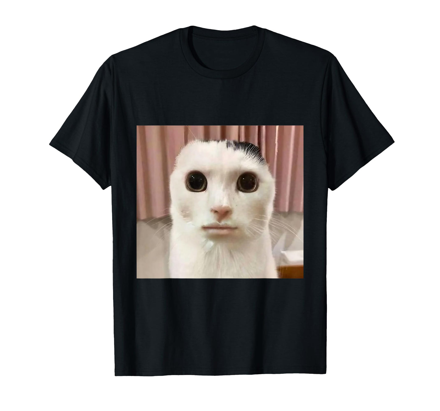 Goofy Ahh Cat Meme Dank Cursed Weirdcore Funny Cat Meme T-Shirt for Men Women Kids