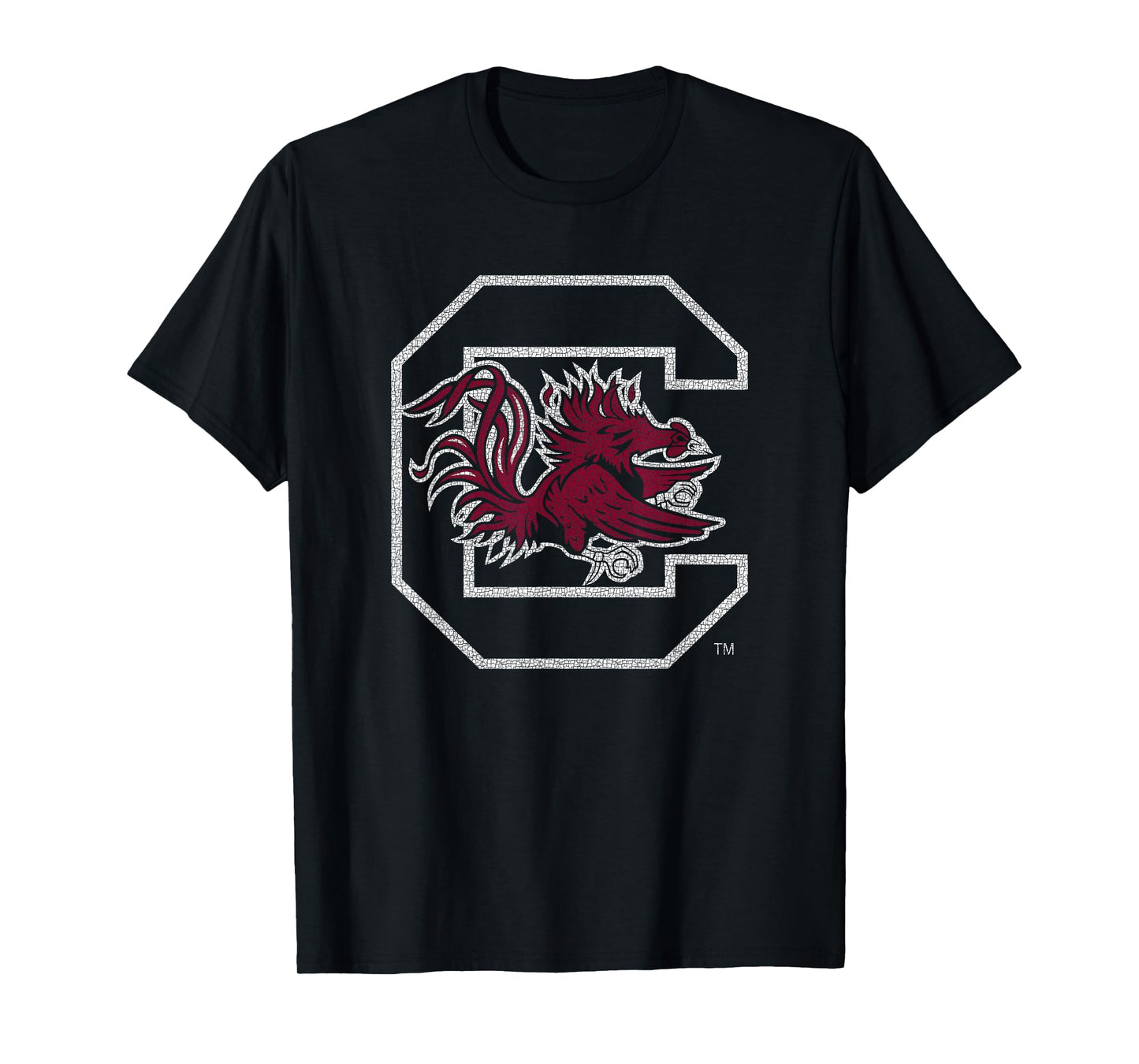 South Carolina Gamecocks Vintage Icon Black T-Shirt