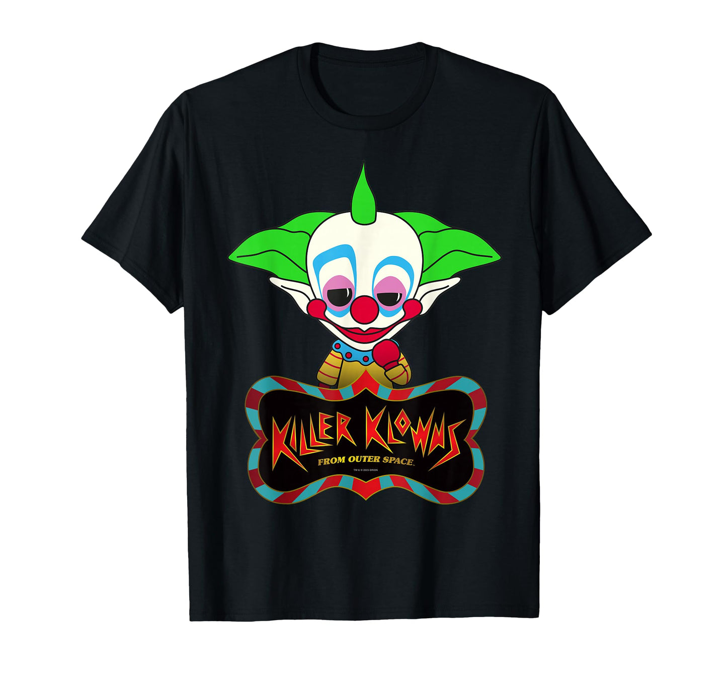 Killer Klowns from Outer Space Chibi Style Shorty T-Shirt