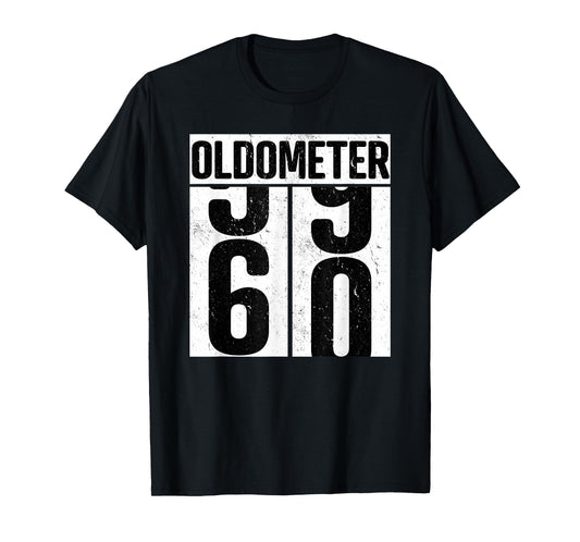 Oldometer 60 - 60th Birthday Oldometer T-Shirt