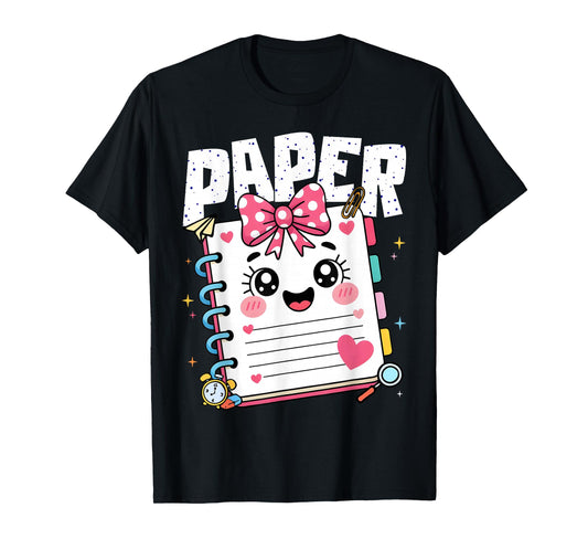 Paper Scissors Rock Halloween Costumes Group Family T-Shirt