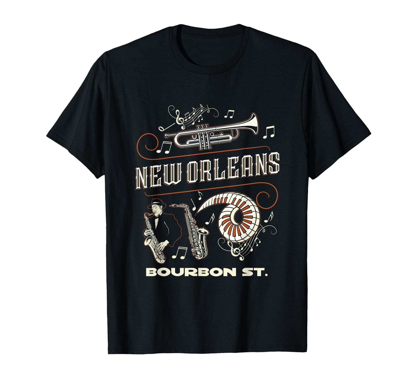 New Orleans Louisiana Jazz Festival Vintage T-Shirt Small