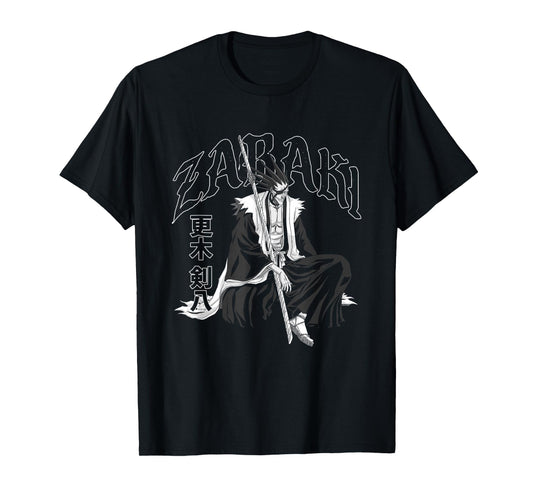 Bleach Zabaki Gothic Print Anime T-Shirt