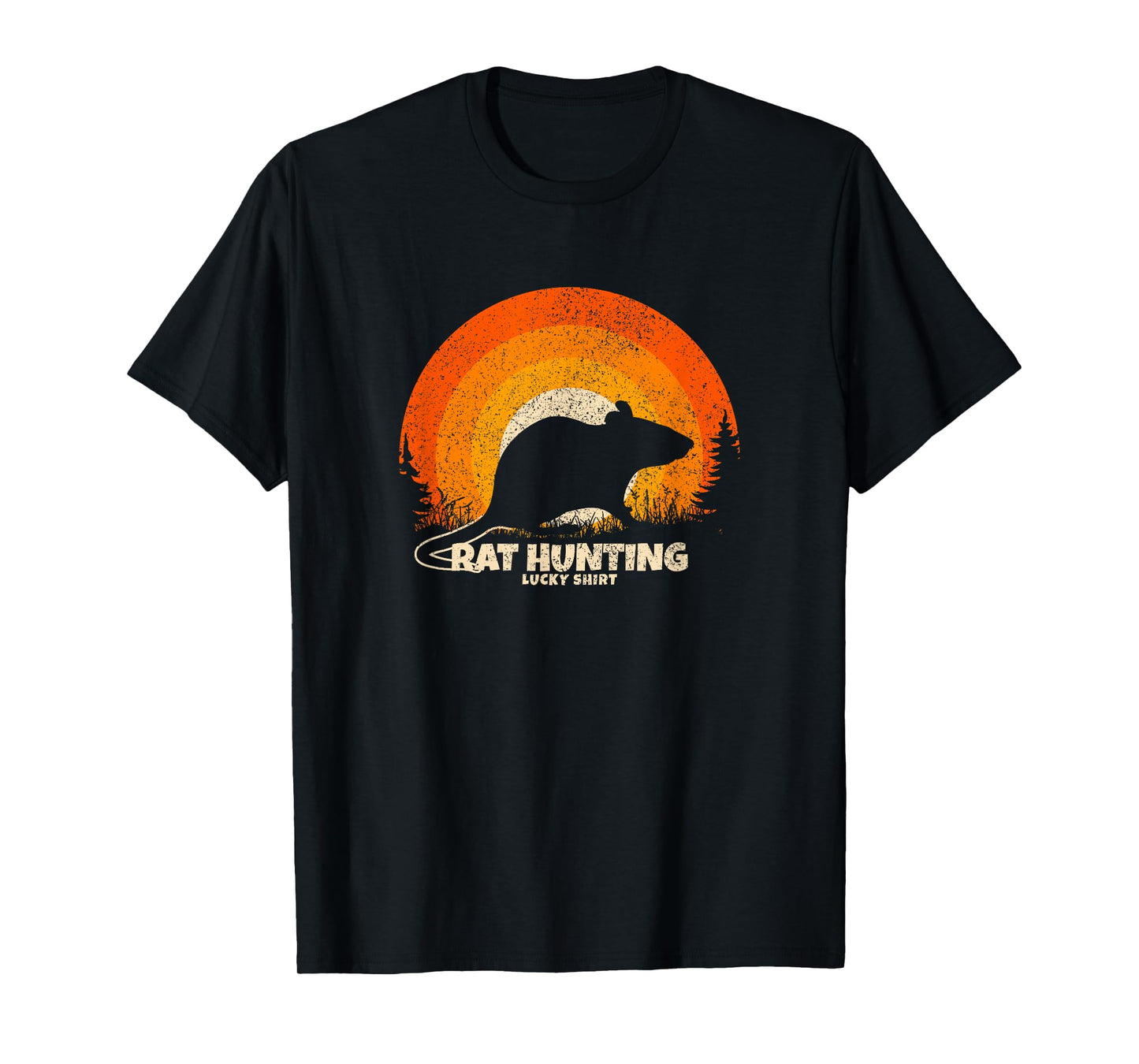 Rat Hunter Lucky Charm Kangaroo Rat Hunting T-Shirt
