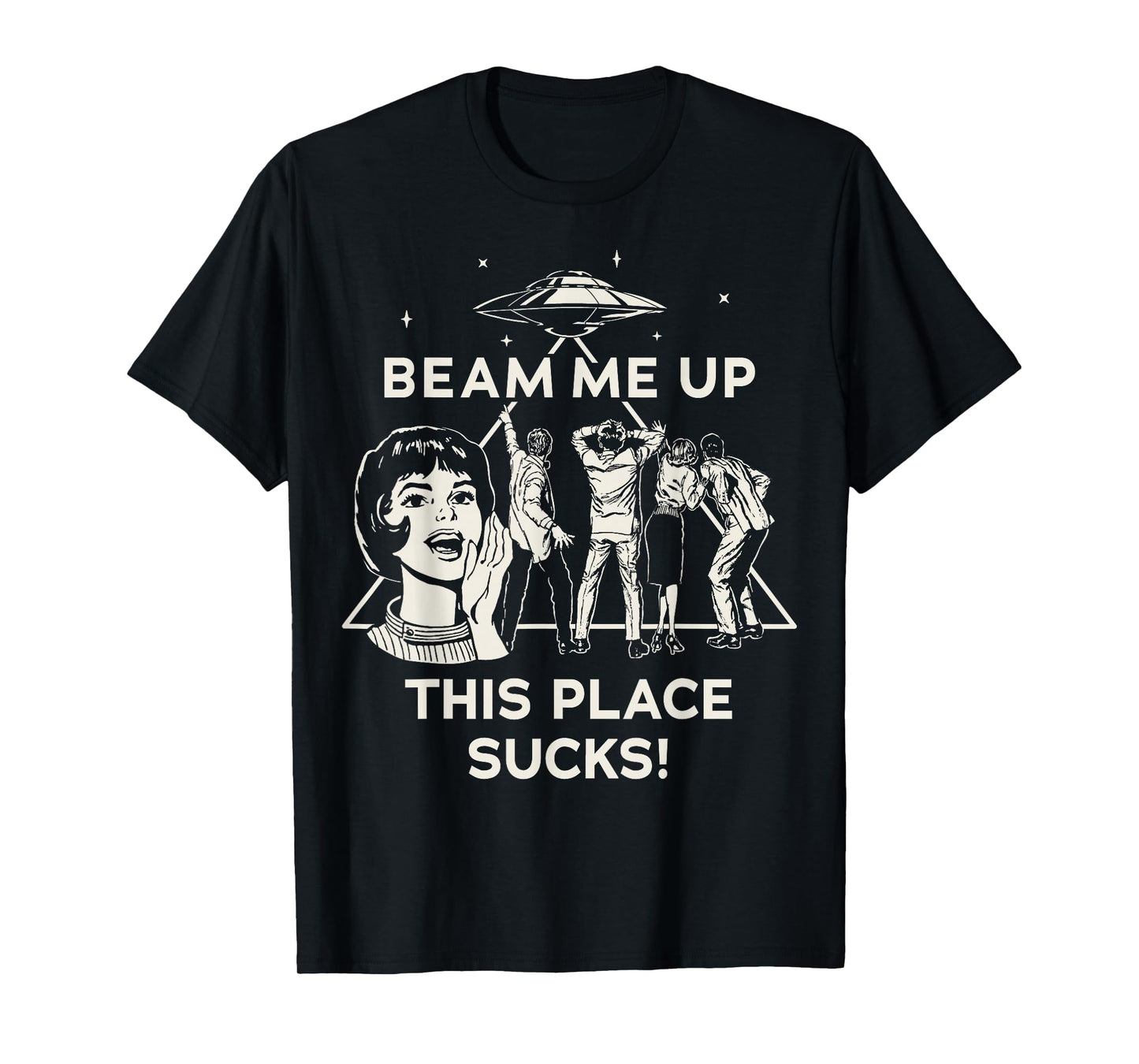 Stranger Things Season 5 Beam Me Up This Place Sucks! T-Shirt