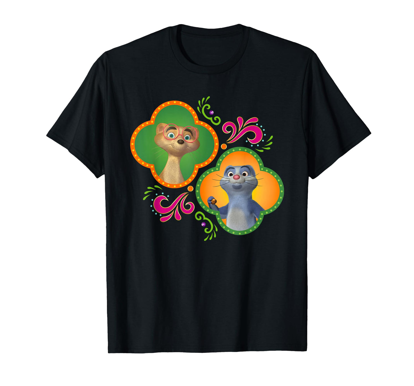 Disney Junior Mira, Royal Detective Mikku and Chikku T-Shirt Small