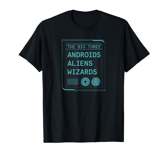 The Falcon and The Winter Soldier Androids Aliens Wizards T-Shirt