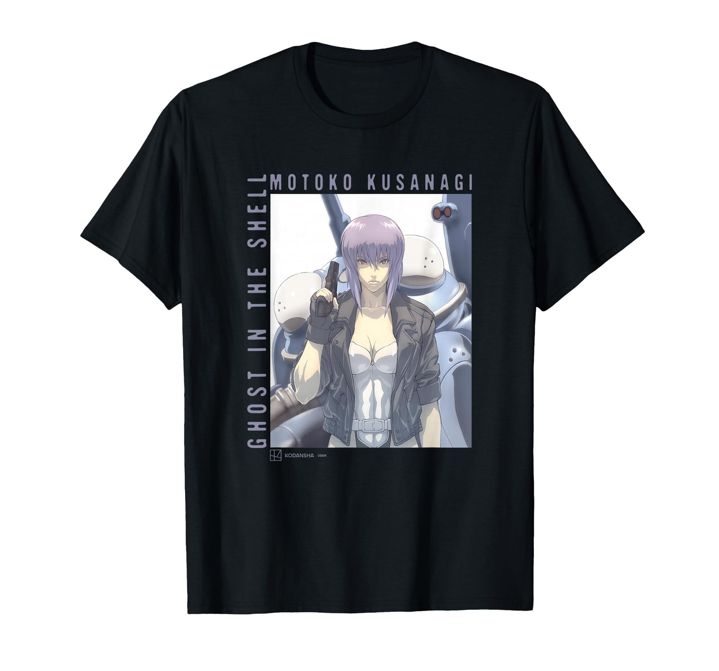 Ghost in the Shell: Stand Alone Complex Motoko Kusanagi Box T-Shirt