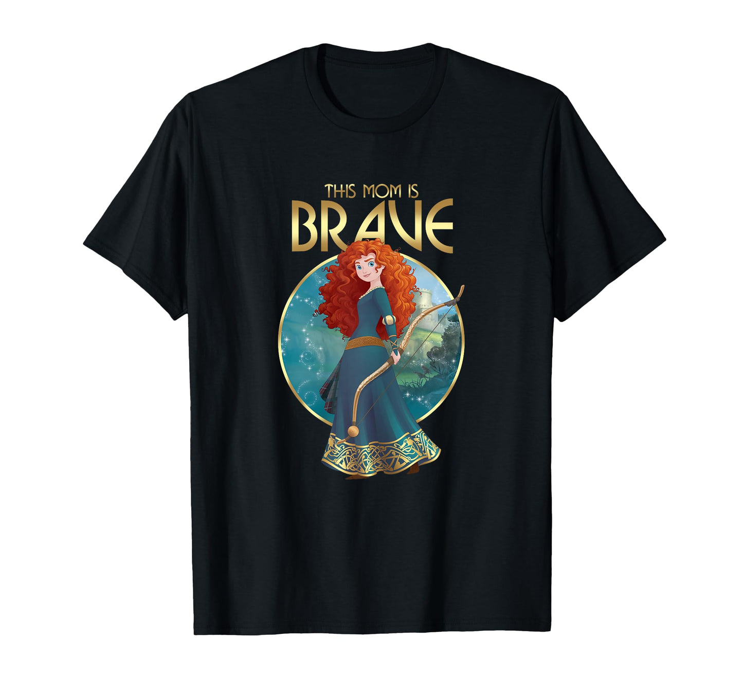 Disney Pixar Brave Mother's Day You are Brave Merida Logo T-Shirt