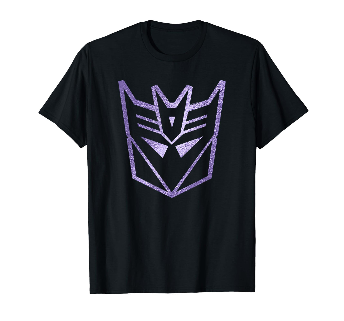 Transformers Decepticons Classic Metal Purple Logo T-Shirt
