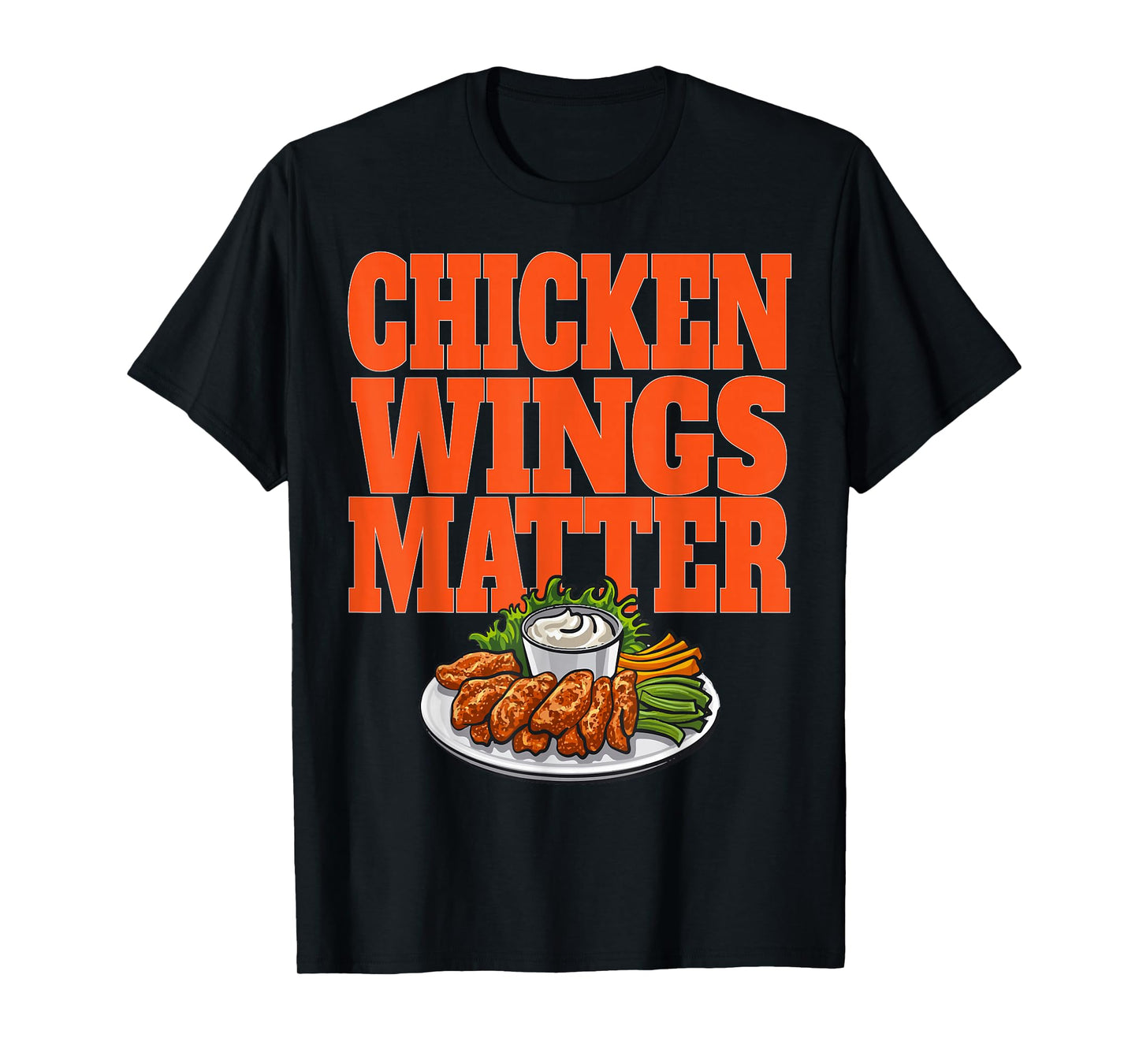 Anti Cuomo Chicken Wings Matter Buffalo Wings Football T-Shirt