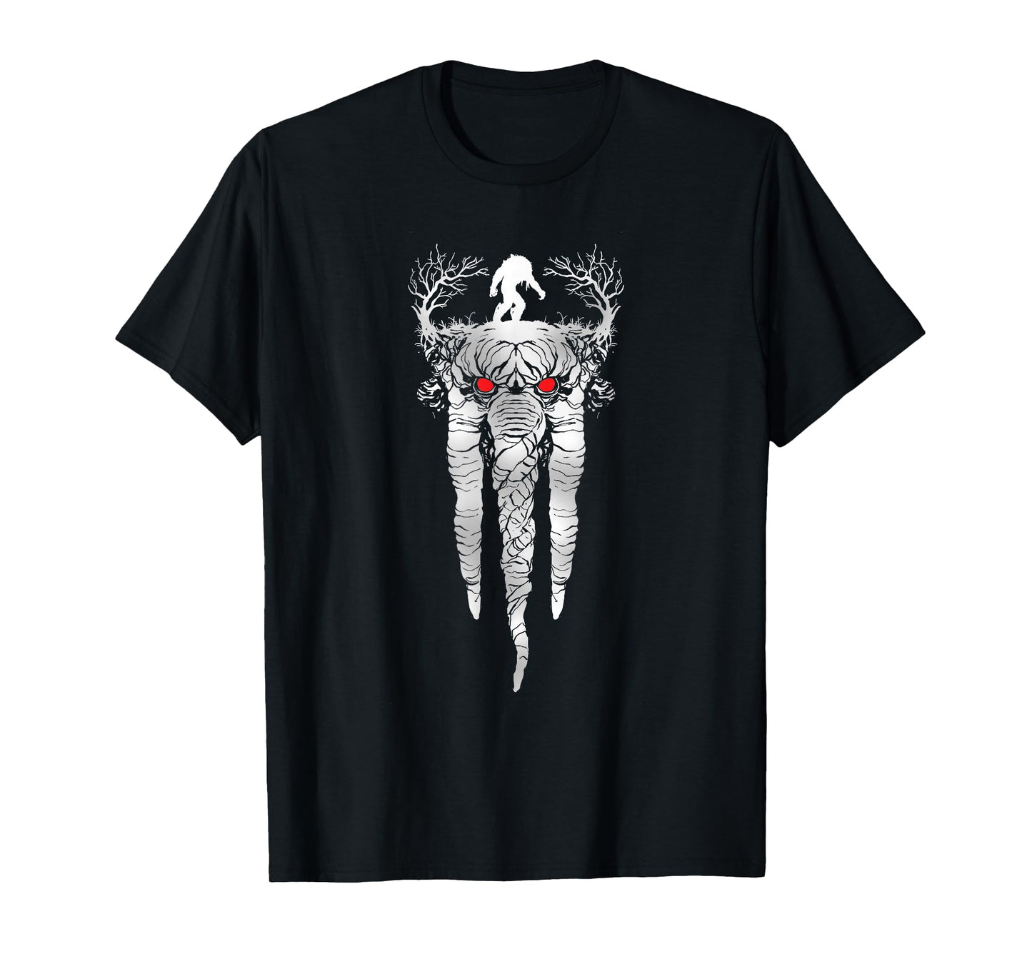 Marvel Werewolf by Night Man-Thing Illustrated Disney+ T-Shirt