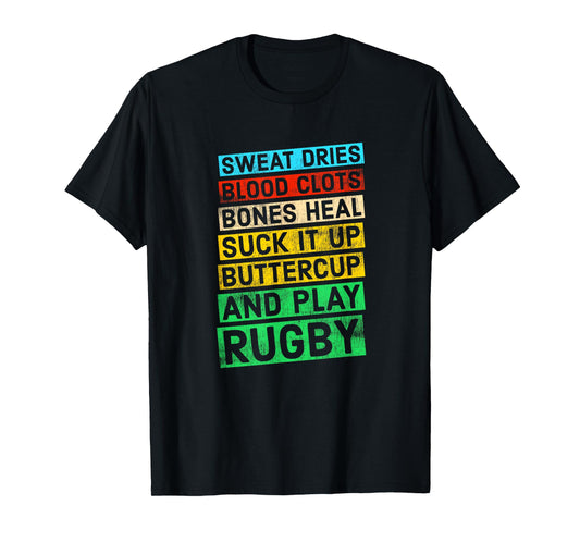 Funny Rugby Quote - Play Rugby T-Shirt