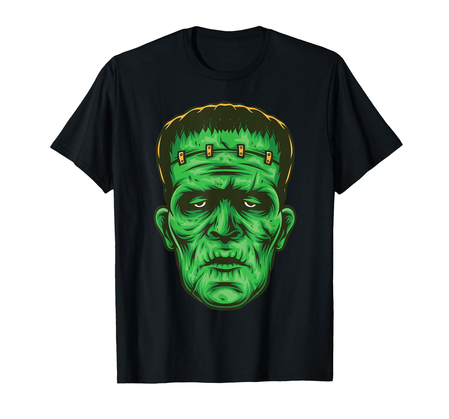 Frankenstein face zombie gifts for lovers zombie T-Shirt