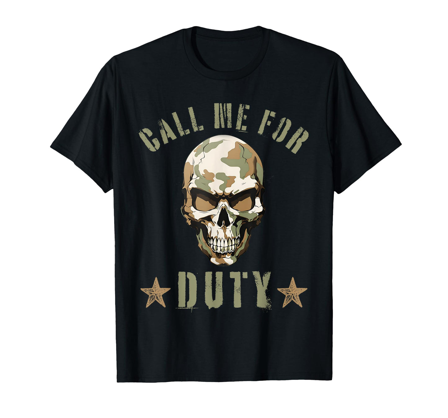 Call Me For Duty, Grunt Honor Of Patriotic American T-Shirt