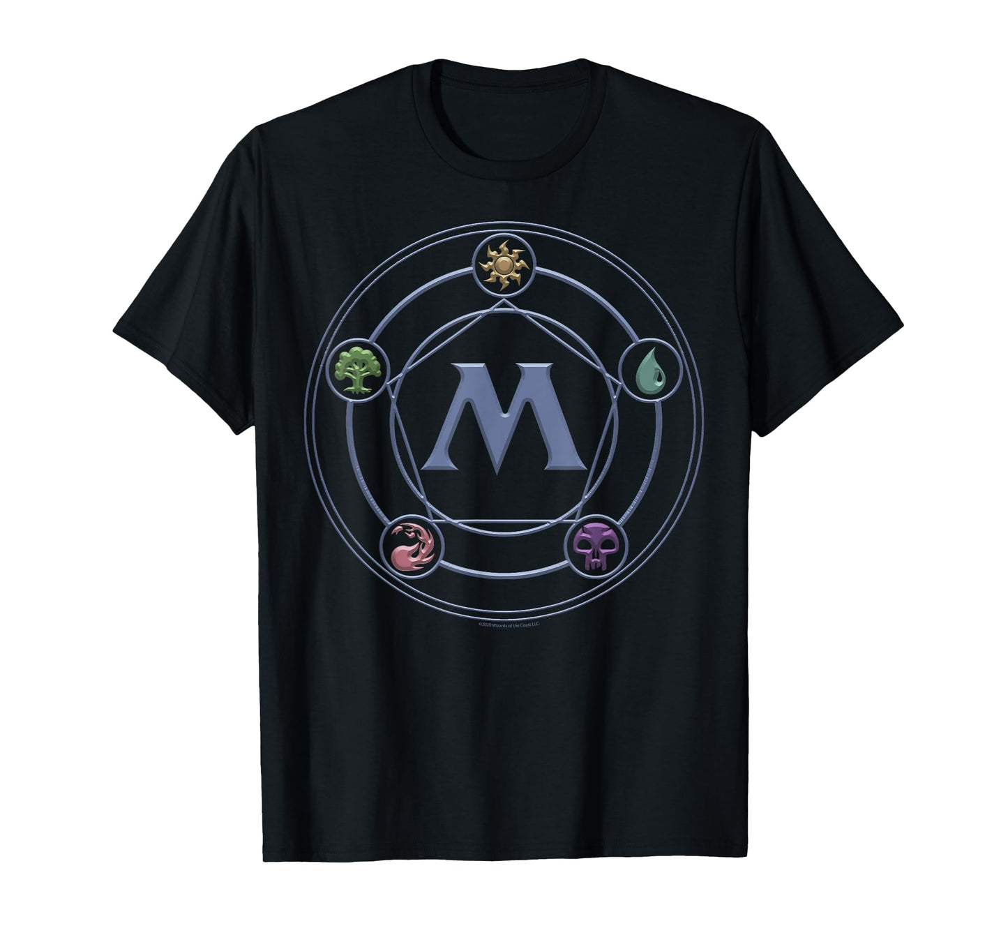 Magic: The Gathering Mana Icons T-Shirt