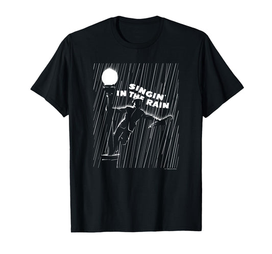 WB100 Singin' in The Rain Classic Movie Poster T-Shirt