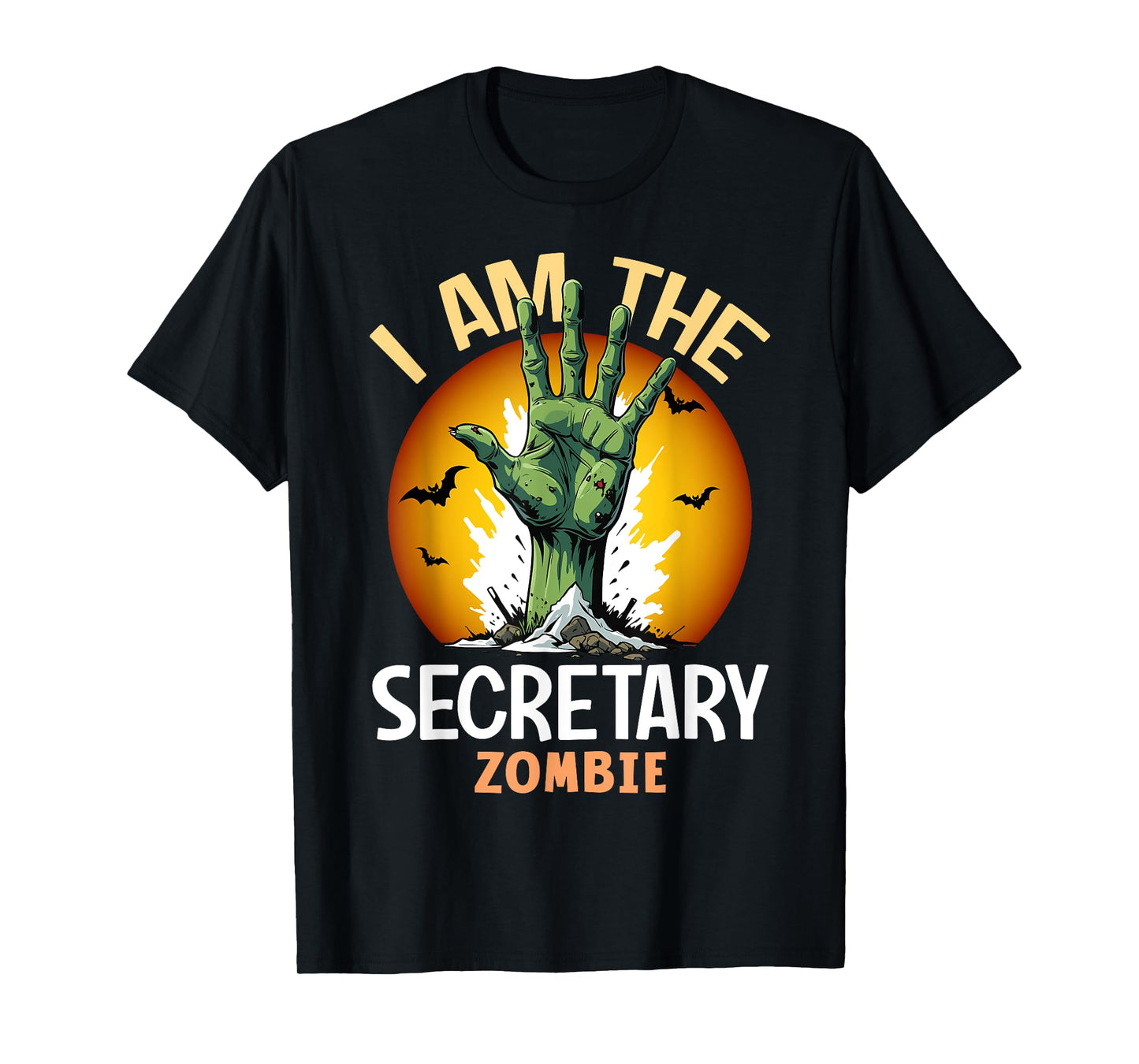 Halloween Matching Secretary Zombie Costume T-Shirt