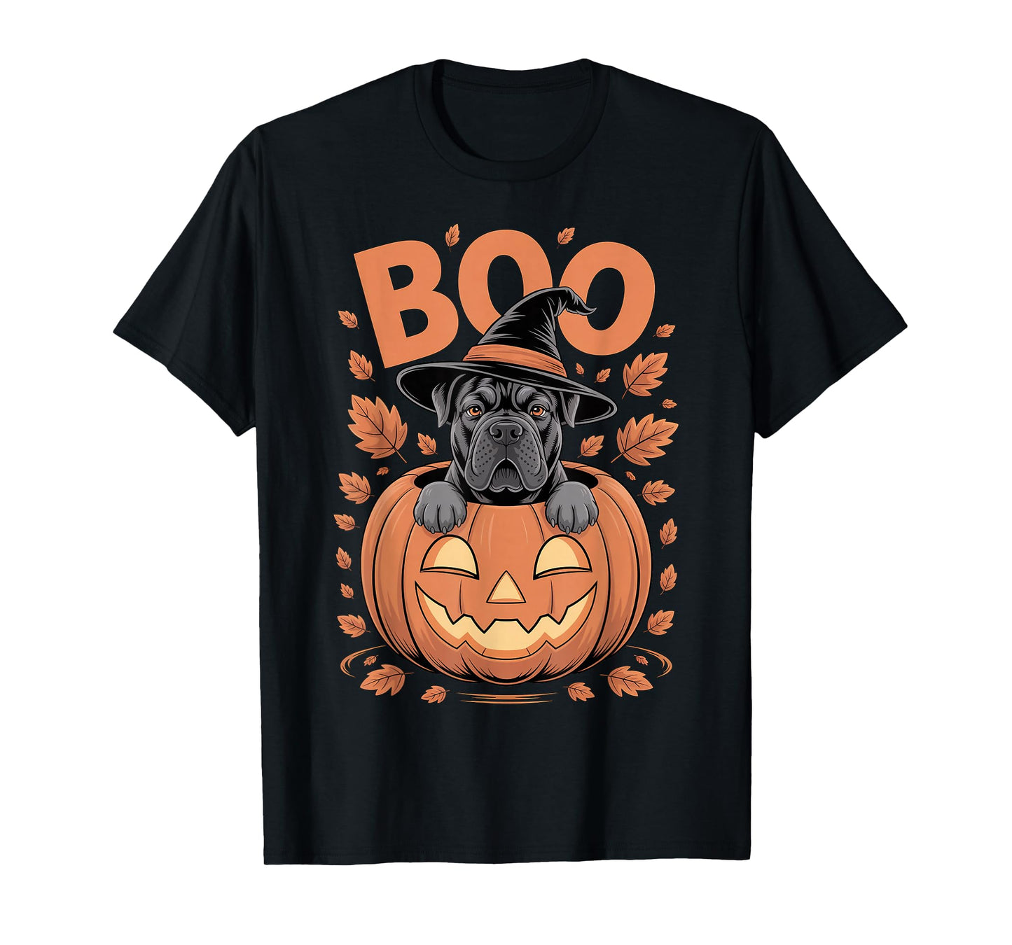 Cane Corso Costume on Pumpkin Halloween Cane Corso T-Shirt