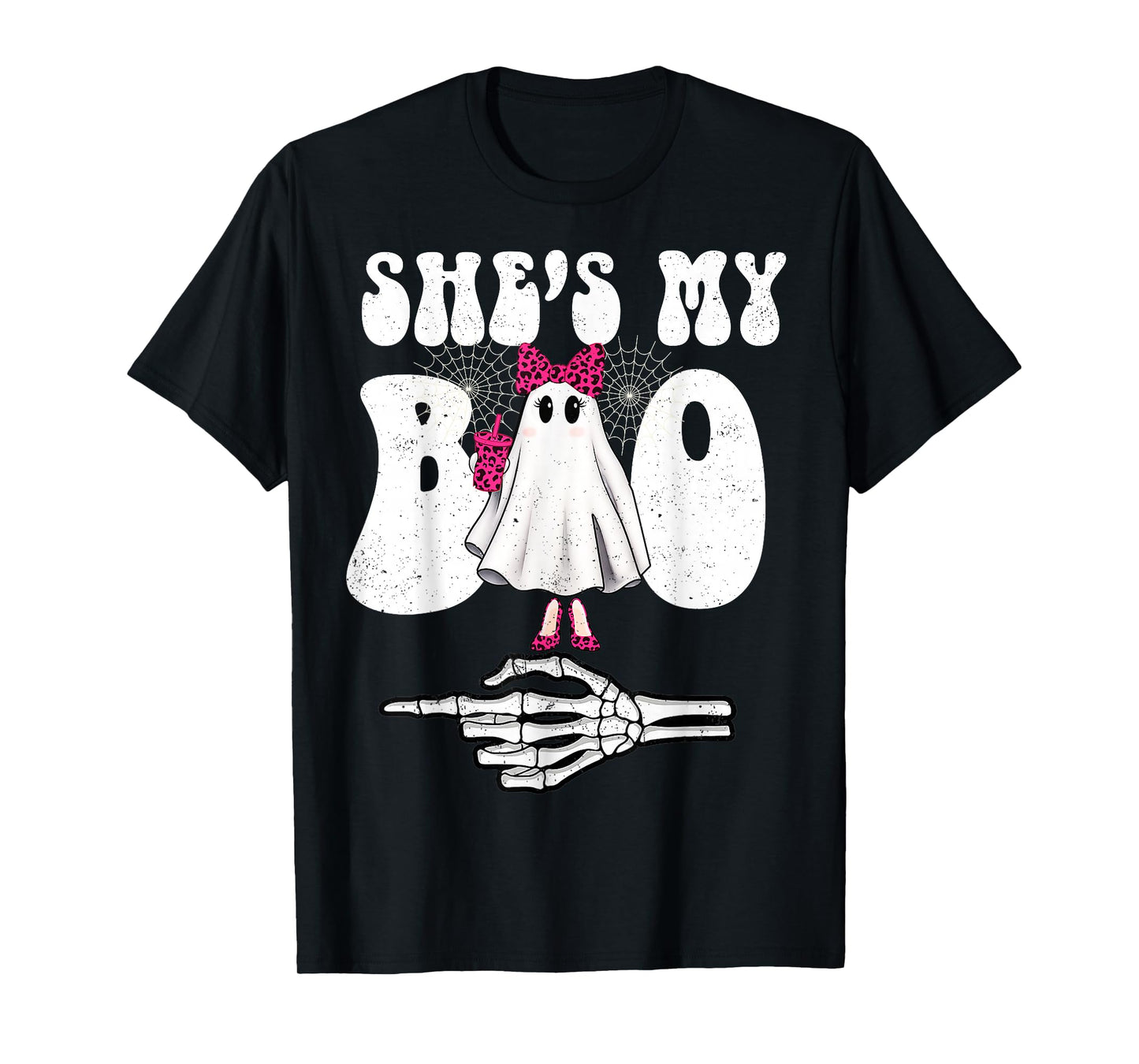 Shes My Couple Matching Halloween Costumes Boo T-Shirt