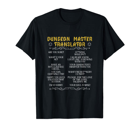 gaming-master,board game,role-playing game,player,dungeon T-Shirt