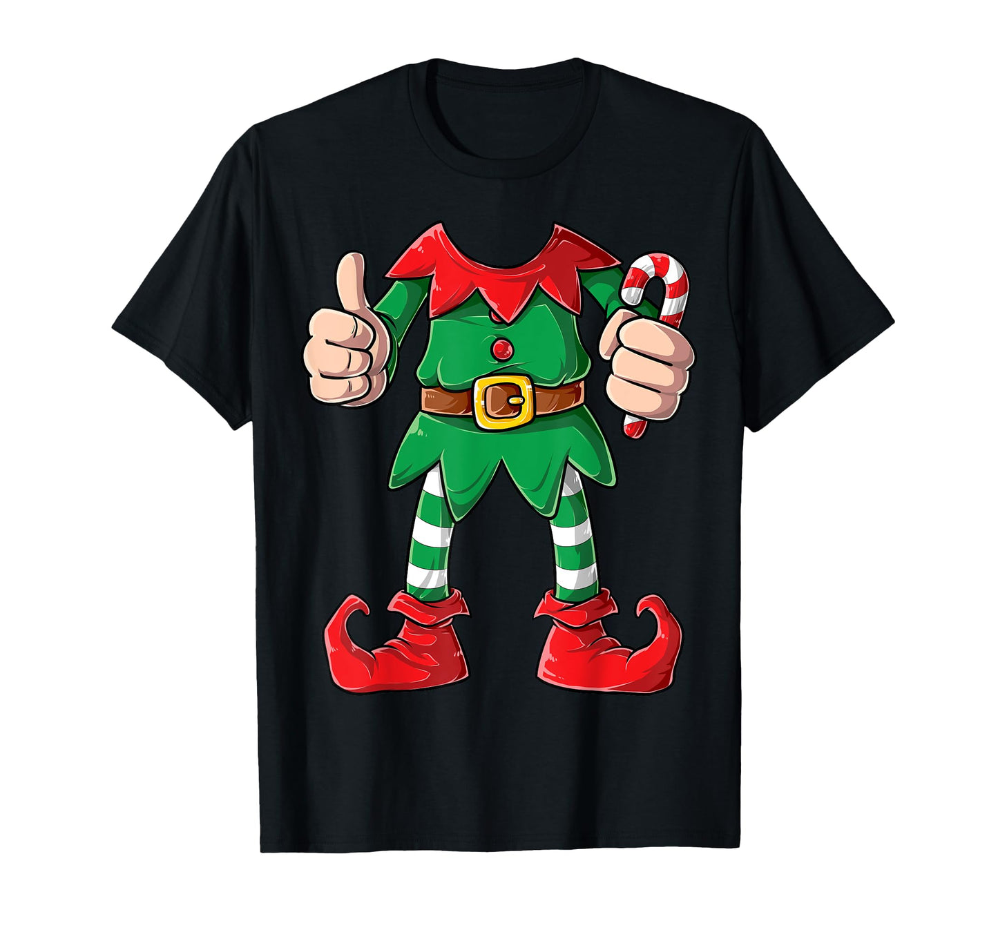 Elf Costume Christmas Elves Boys Girls Funny Xmas Holiday T-Shirt