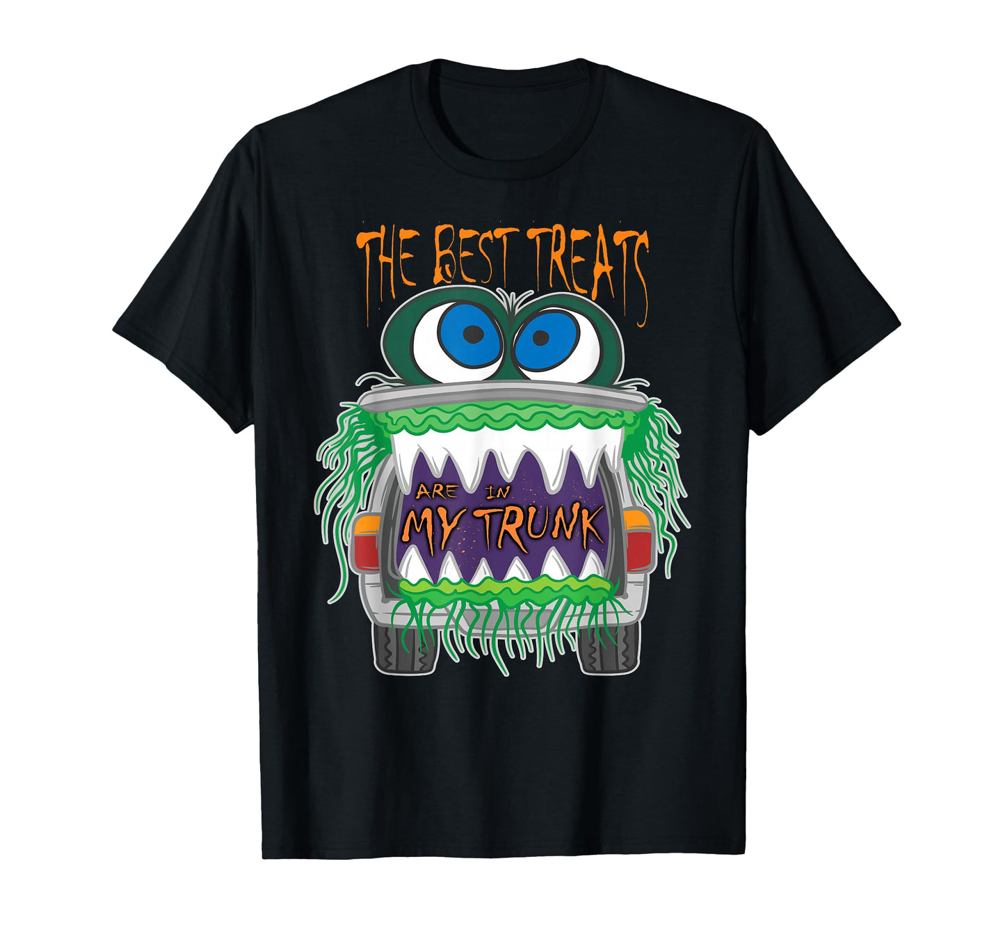 Halloween Trunk or Treat Tshirt Funny Monster Trunk Shirt T-Shirt