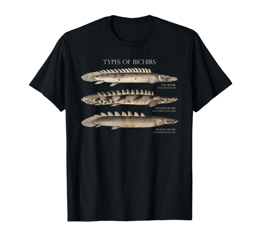 Bichir Types Aquarium Fish Monster Fish Keeper Aquarist T-Shirt