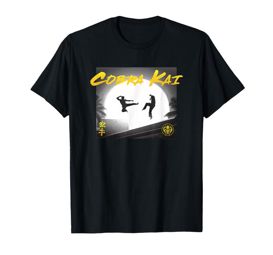 Cobra Kai Headliner Silhouette Photos TV Show T-Shirt