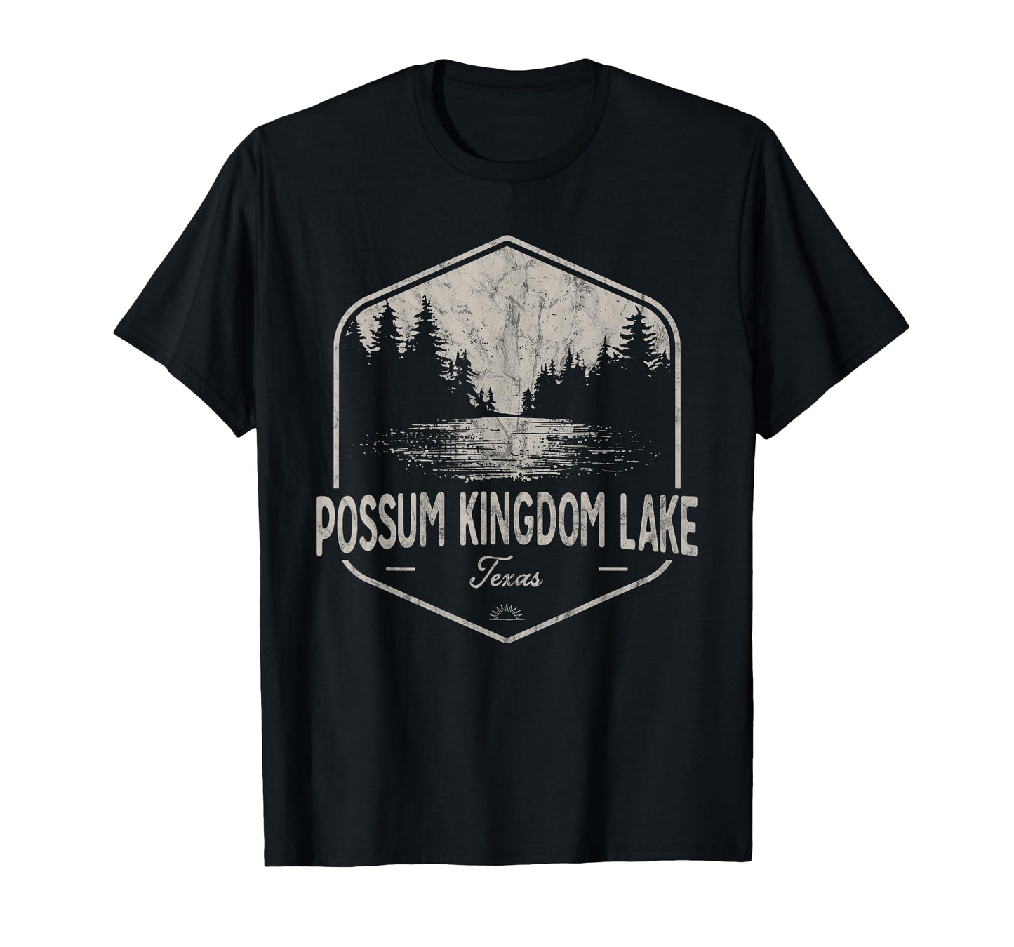 Possum Kingdom Lake Texas Outdoors Vintage T-Shirt