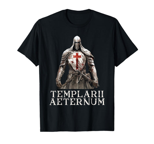 Catholic Knight Templar Crusader Cross T-Shirt