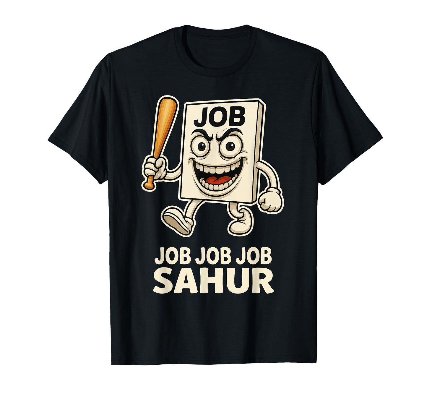 Job Job Job Sahur - Funny Sahur Brain Rot Kids Gaming Meme T-Shirt