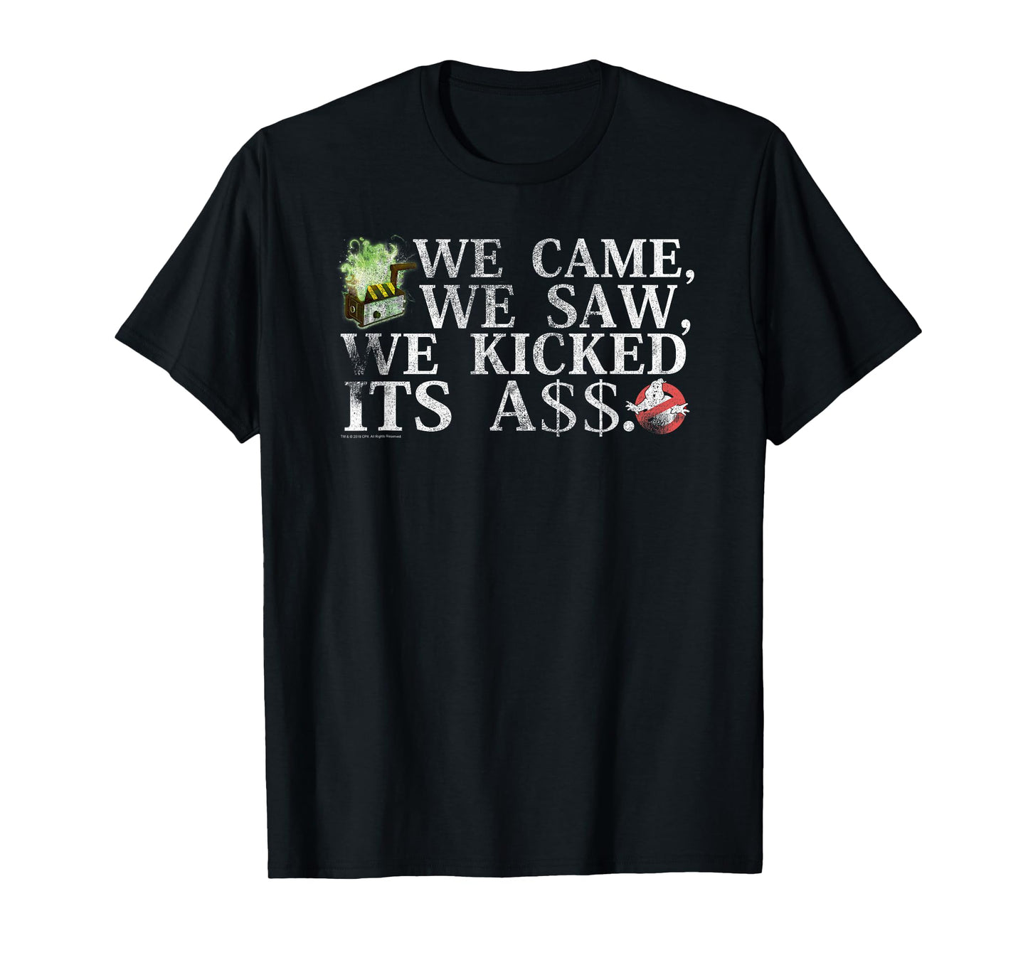 Ghostbusters We Came We Saw We Kicked Ass Funny Movie T-Shirt