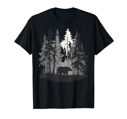 Grizzly Bear Forest T-Shirt