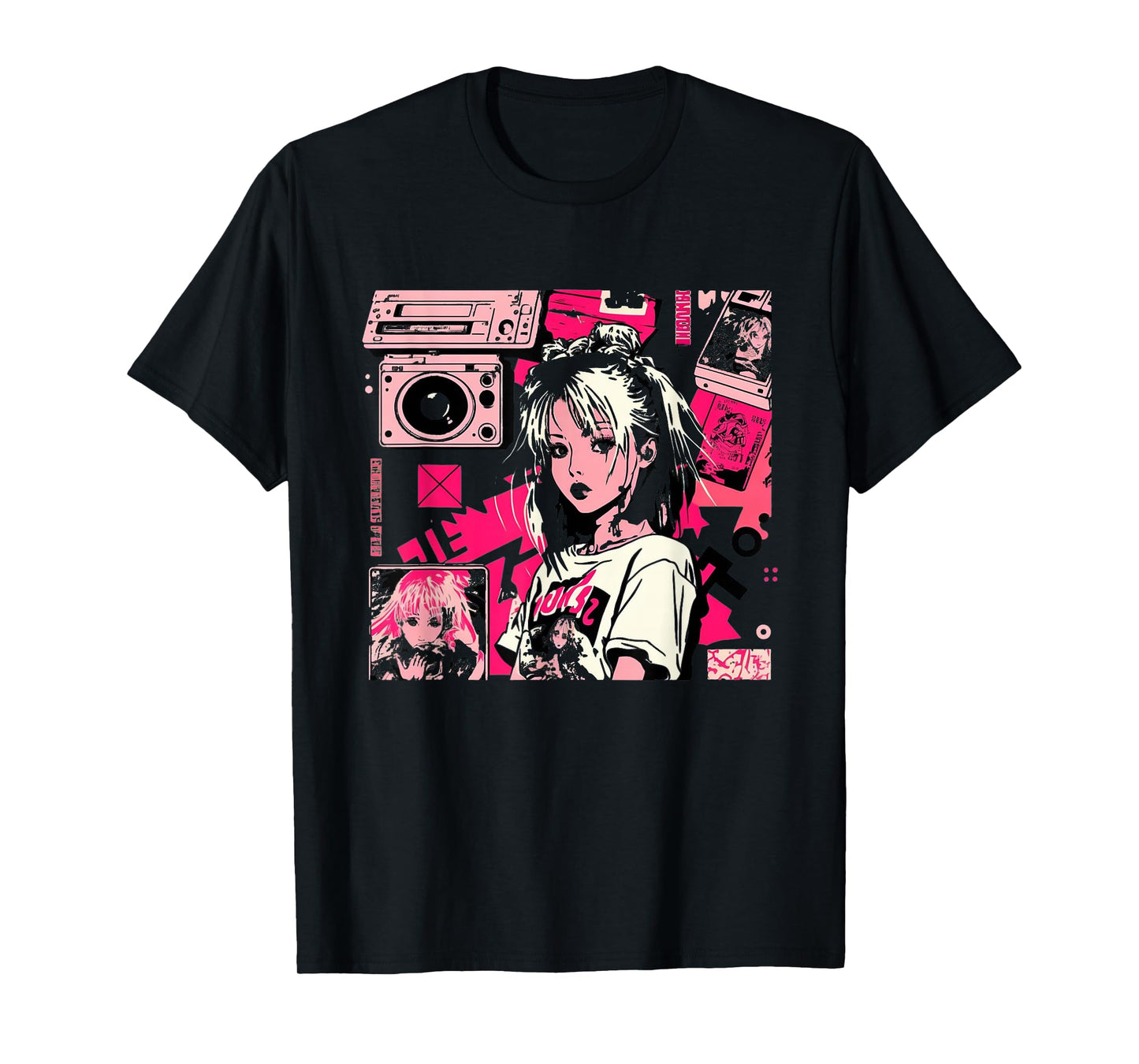 Retro Vaporwave Aesthetic 90s EGirl japanese art T-Shirt