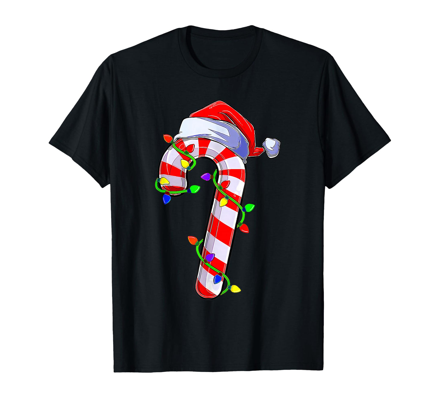 Candy Cane Crew Santa Christmas Kids Boys Girls Gifts T-Shirt