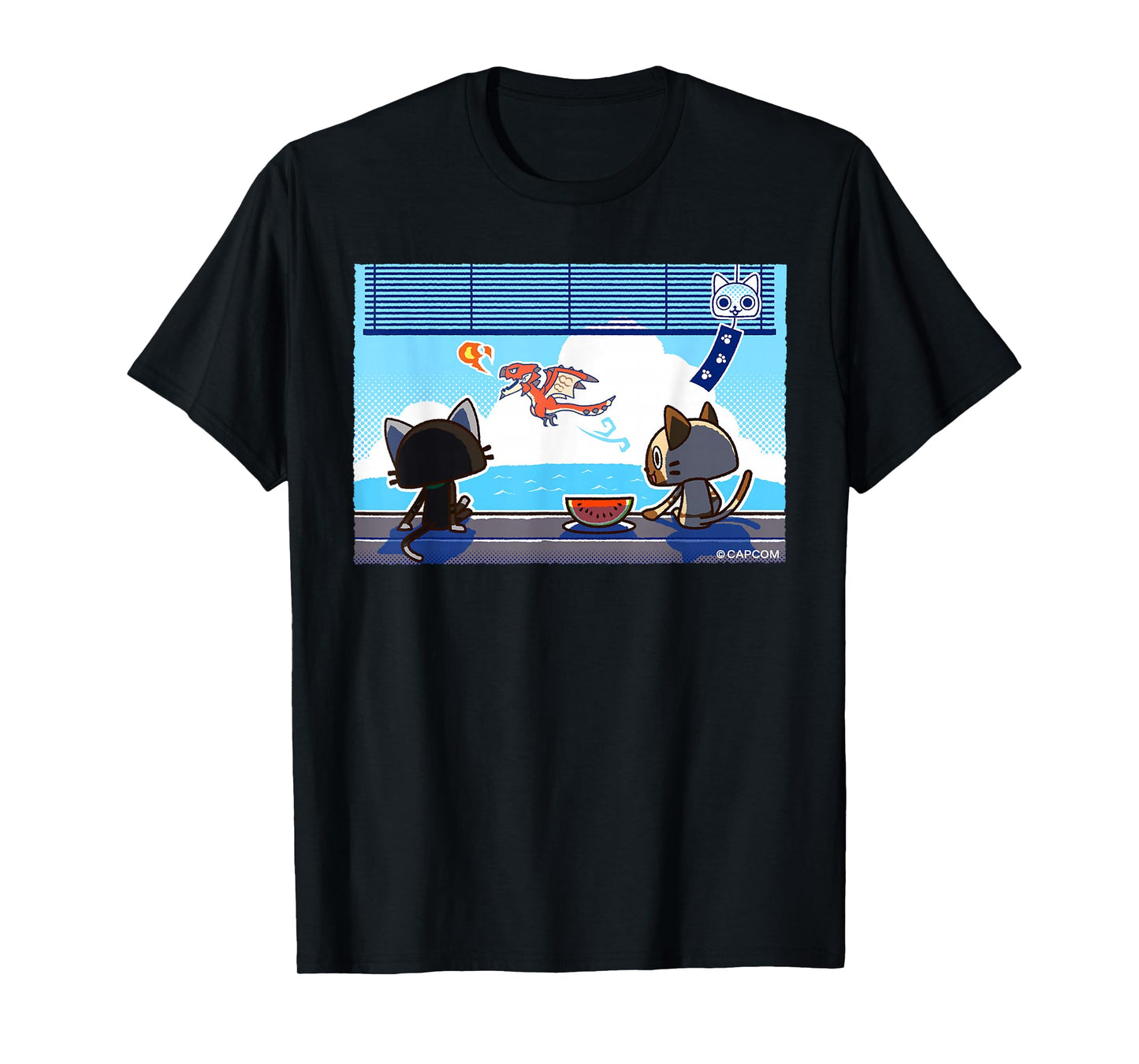 Monster Hunter Felyne & Melynx Holiday T-Shirt