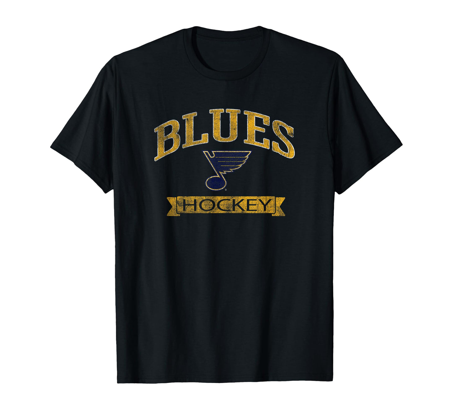 St. Louis Blues Vintage Hockey Royal Officially Licensed T-Shirt