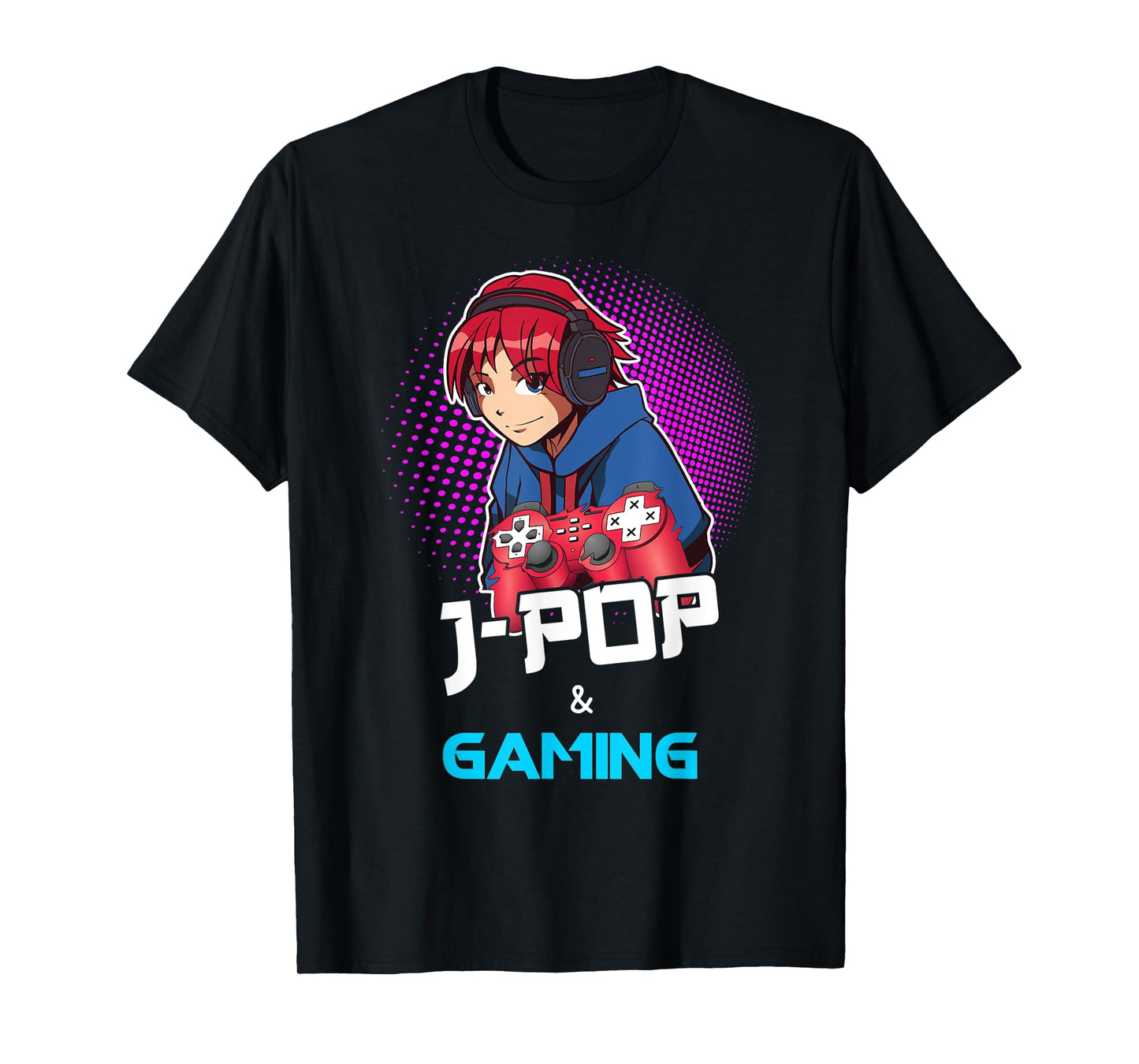 J-Pop Shirt Gamer Video Gaming Anime Japanese Pop Music T-Shirt