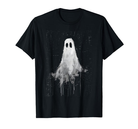 Ghost Horror Spirit Spooky Scary Halloween Goth Aesthetic T-Shirt