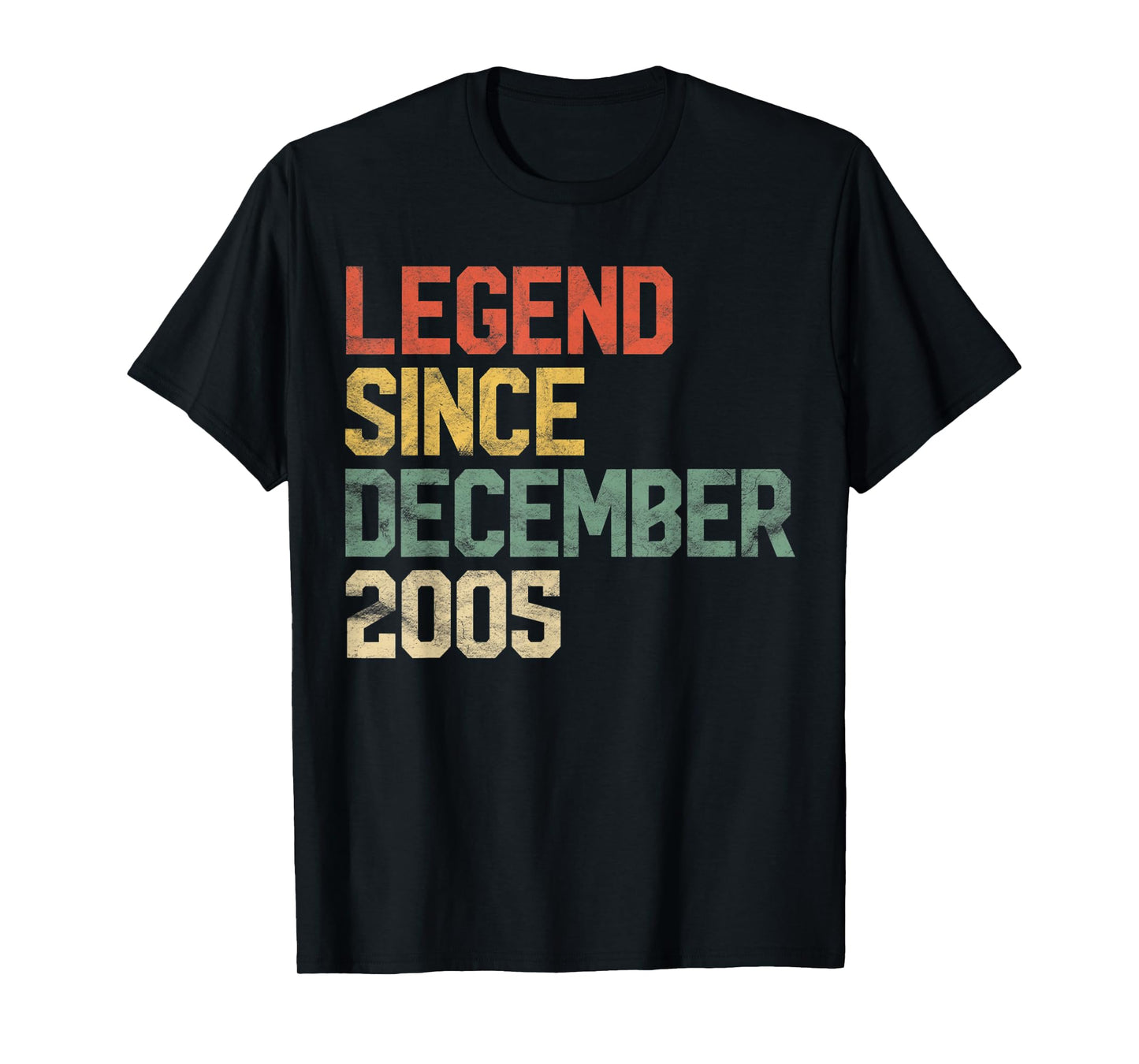 Legend Since December 2005 15th Birthday Gift 15 Year Old T-Shirt
